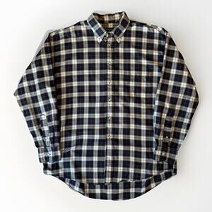 Burberry Shirt XL Multicolor Check Oxford London Designer Casual Sportswear